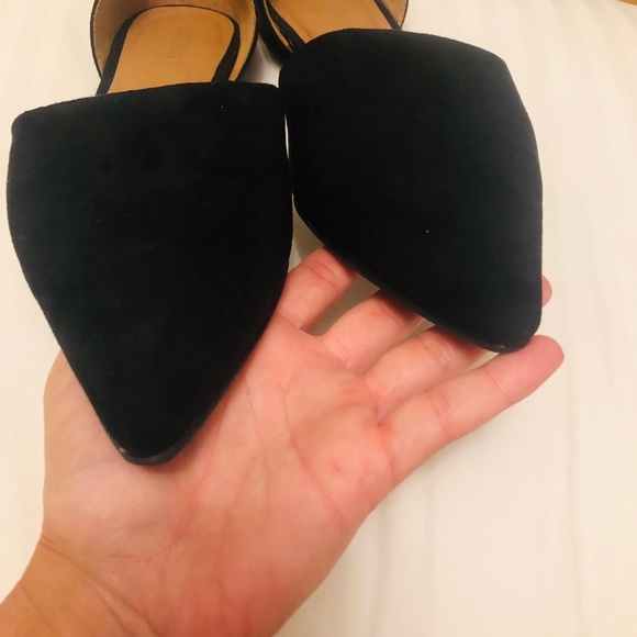 Black Pointy flats 🥿 from Forever 21, size 7.5. - Picture 7 of 8
